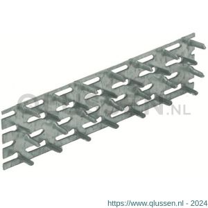 GB 07280 multinailplaat 25x101 mm 1 mm sendzimir verzinkt 07280.0600