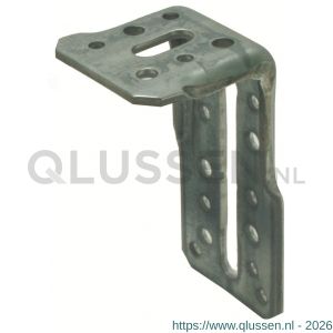 GB 073145 XL-hoekanker 75x150 mm 72x5 mm sendzimir verzinkt 30x12,5-110x12,5 mm 073145.0030