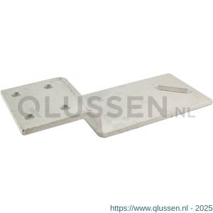 GB 073862 vloerkozijnstrip 88x43x170 mm 100x8 mm thermisch verzinkt TV-3 073862.0010