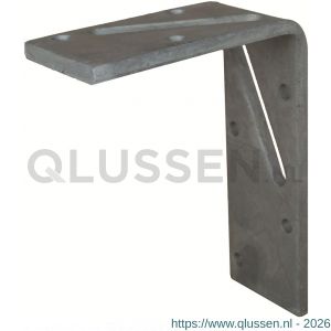 GB 0758662 hoekanker zwaar 120x160 mm 60x8 mm thermisch verzinkt 2/11x80 mm diagonaal 0758662.0015