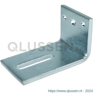 GB 07587760 hoekanker zwaar type 71 70x120 mm 70x8 mm elektrolytisch verzinkt 65x13 mm 07587760.0025