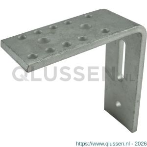 GB 0759779 hoekanker zwaar type 49 160x170 mm 70x10 mm thermisch verzinkt 65x13 mm 0759779.0015