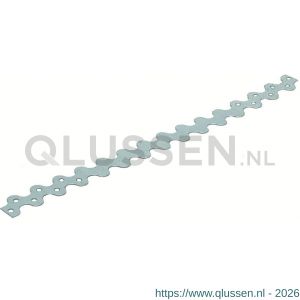 GB 21211 lijmkoppelstrip Wave 300 mm 22x0,7 mm sendzimir verzinkt 21211.0250