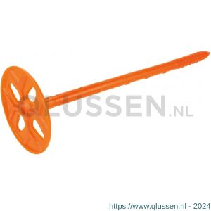 GB 332180 instortplug voor UNI-slagspouwanker diameter 4 mm oranje 180 mm diameter 8 mm nylon 332180.0125