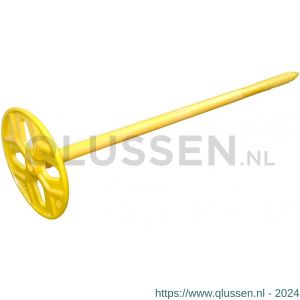 GB 3325160 isolatie instortplug anker diameter 5 mm geel 160 mm 101-120 mm diameter 8 mm nylon 3325160.0125