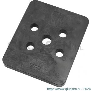 GB 349210 hogedrukplaat 10 mm 100x120 mm ABS 349210.0048