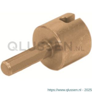 GB 39009 indraaihulpstuk voor kozijnanker 25x25 mm diameter 6-30 mm geel gepassiveerd 39009.0001