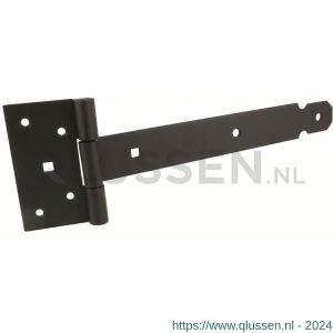 GB 419270 kruisheng zwaar 400 mm 40x4 mm epoxy coating zwart 2/8x8 mm 419270.B001