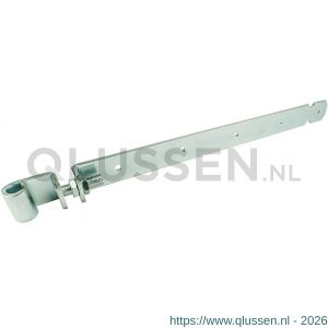 GB 423600 verstelbare heng 600 mm 45x6 mm elektrolytisch verzinkt 423600.B001