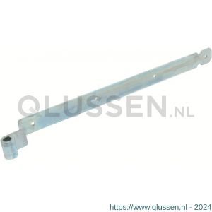 GB 44307 bochtheng voor pen diameter 16 mm 350 mm 40x5 mm elektrolytisch verzinkt 9x9 mm 44307.0010