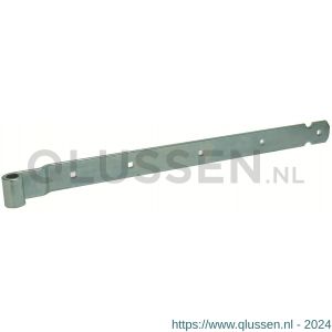 GB 44815 heng voor vlakwerk voor pen diameter 16 mm vierkante gaten 800 mm 45x6 mm elektrolytisch verzinkt 7/9x9 mm 44815.0010