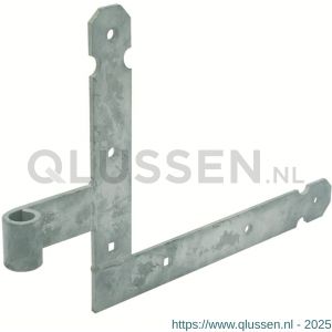 GB 48382 warenhuisheng LO links onder-RB rechts boven voor pen diameter 16 mm 300x250 mm 40x5 mm elektrolytisch verzinkt 2/9x9 mm 48382.0001