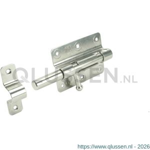 GB 744610 universeelgrendel 100x68 mm RVS 304 2/5x5 mm 744610.0010