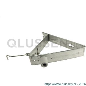 GB 744635 deuropvangbeugel standaard 275x250x220 mm 50x4 mm zink-magnesium ZM-4 32x9/16-17x9 mm open 744635.B001