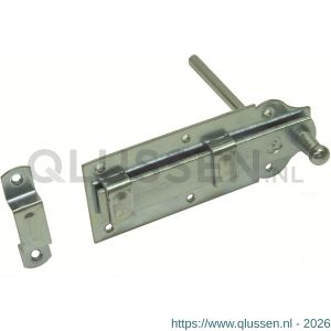 GB 74477 rolschuif vlak met pen 160x66 mm 6 mm elektrolytisch verzinkt 74477.0010