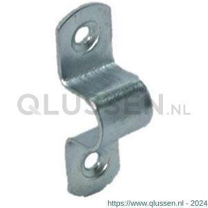 GB 7449906 beugel plaatgrendel 15x45 mm diameter 10x2 mm elektrolytisch verzinkt 7449906.0001