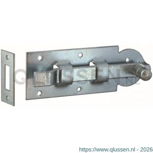 GB 74699 schuif met bocht 100x35 mm 4 mm elektrolytisch verzinkt 74699.0010