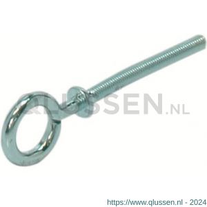 GB 80015204 schroefoog met borst zwaar metrisch draad M5 82x14 mm diameter 4,4 mm elektrolytisch verzinkt 80015204.0100