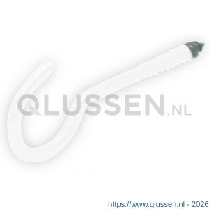 GB 80030115 schroefhaak houtdraad HT 3 30x9 mm diameter 2,4 mm epoxy coating wit 80030115.0100
