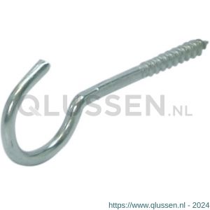 GB 80030247 schroefhaak zwaar HT 5,5 50x16 mm diameter 4,2 mm RVS 304 80030247.0100