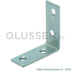 GB 82402 stoelhoek 40x40 mm 15x2 mm elektrolytisch verzinkt 82402.0250