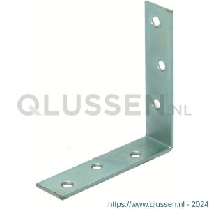 GB 82405 stoelhoek 80x80 mm 20x2 mm elektrolytisch verzinkt 82405.0100