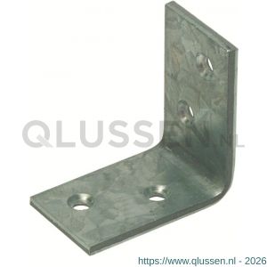 GB 82467 versterkingshoek zwaar 57x57 mm 40x4 mm sendzimir verzinkt 82467.0050