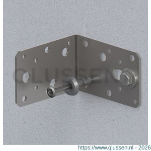 GB 07215 slagschroefnagel met kraagplug 5x50 mm 8x40 mm elektrolytisch verzinkt-nylon 07215.0200