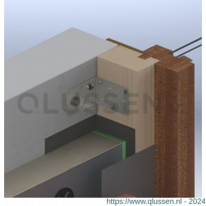 GB 070220 hoekanker 90x90 mm 60x2,5 mm zink-magnesium 30x11 mm 070220.B001