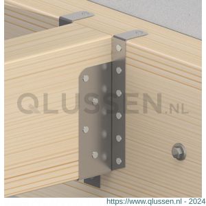 GB 07704 raveeldrager met strip 225/38x155 mm 1 mm sendzimir verzinkt 07704.0100