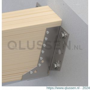 GB 0788805 raveeldrager zwaar 2-delig 22x143 mm 2 mm sendzimir verzinkt 0788805.0025