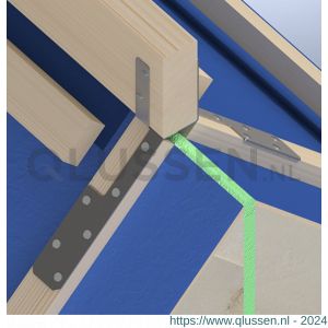 GB 07929 ruitersteun b=38 mm 40x1,5 mm sendzimir verzinkt 07929.0050