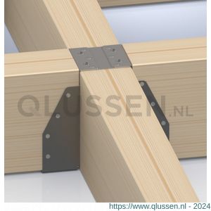 GB 09665 balkdrager dubbel GBS-DB 75x175 d=... (maat opgeven) mm 1,5 mm sendzimir verzinkt 09665.0001