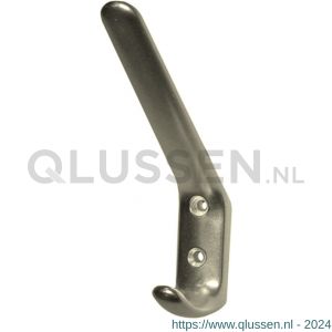 Hermeta 0034 garderobe hoed- en jashaak enkel nieuw zilver 0034-02