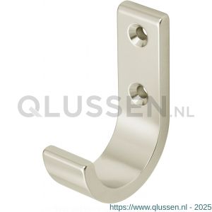 Hermeta 0129 garderobe jashaak enkel nieuw zilver EAN sticker 0129-02E