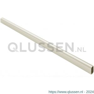 Hermeta 1017 garderobebuis recht ovaal Gardelux 1 30x14 mm L 150 cm nieuw zilver 1017-02