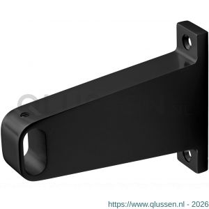 Hermeta 1052 garderobebuis steun midden Gardelux 1 type 3 mat zwart 1052-18