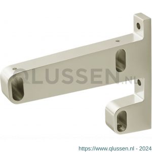 Hermeta 1090 garderobebuis steun eind links Gardelux 1 type 6 nieuw zilver 1090-02