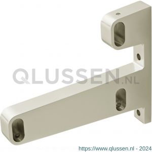 Hermeta 1091 garderobebuis steun eind rechts Gardelux 1 type 6 nieuw zilver EAN sticker 1091-02E