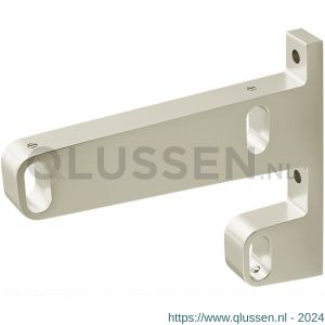 Hermeta 1092 garderobebuis steun midden Gardelux 1 type 6 nieuw zilver 1092-02