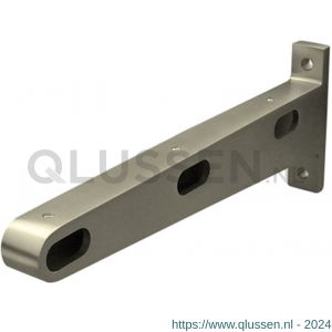 Hermeta 1130 garderobebuis steun eind links Gardelux 1 type 9 en 10 nieuw zilver EAN sticker 1130-02E