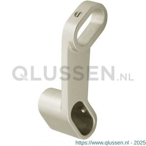 Hermeta 1150 garderobebuis beugel links Gardelux 1 type 10 en 13 nieuw zilver 1150-02