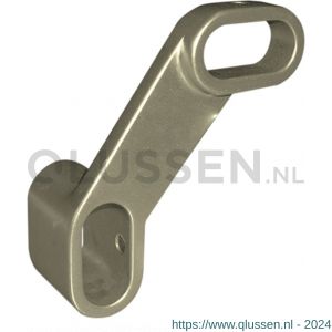 Hermeta 1152 garderobebuis beugel midden Gardelux 1 type 10 en 13 nieuw zilver EAN sticker 1152-02E