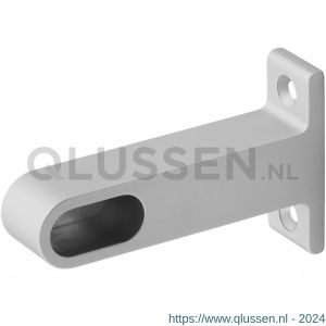 Hermeta 1190 garderobebuis plafondbevestiging steun eind Gardelux 1 mat naturel EAN sticker 1190-11E