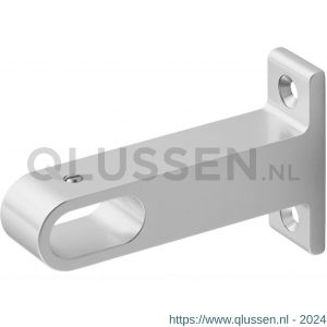 Hermeta 1192 garderobebuis plafondbevestiging steun midden Gardelux 1 naturel EAN sticker 1192-01E