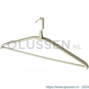 Hermeta 1263 garderobe kledinghanger Gardelux 1 zelfrichtend nieuw zilver EAN sticker 1263-02E