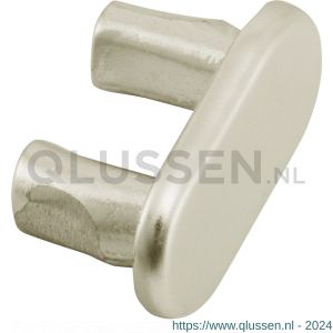 Hermeta 1290 garderobebuis eindstop Gardelux 1 buis 1010 nieuw zilver EAN sticker 1290-02E