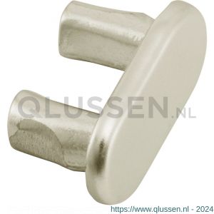 Hermeta 1290 garderobebuis eindstop Gardelux 1 buis 1010 nieuw zilver 1290-02