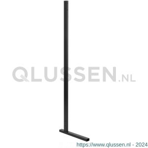 Hermeta 1332 garderobe standaard enkel 160 cm zwart 1332-70