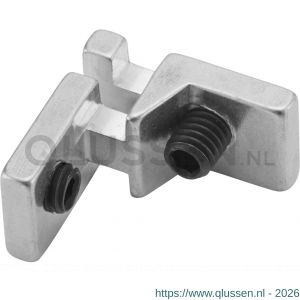 Hermeta 2150 garderobelijst T-verbinder Gardelux 2 lijst 2000 blank 2150-96